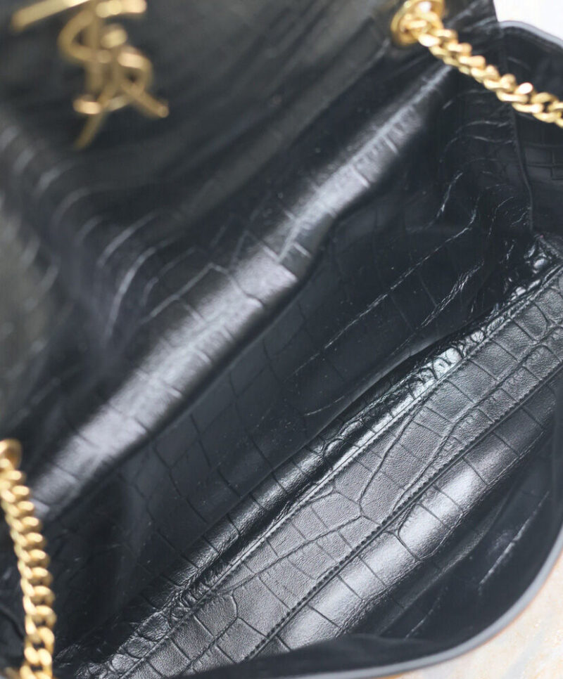Saint Laurent Reversible Medium Kate In Suede